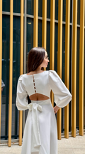 White Melody – Soft Comfort Dress