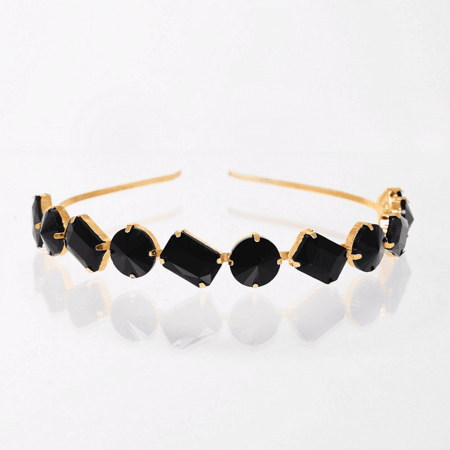 Complimentary Headband: Black Stones