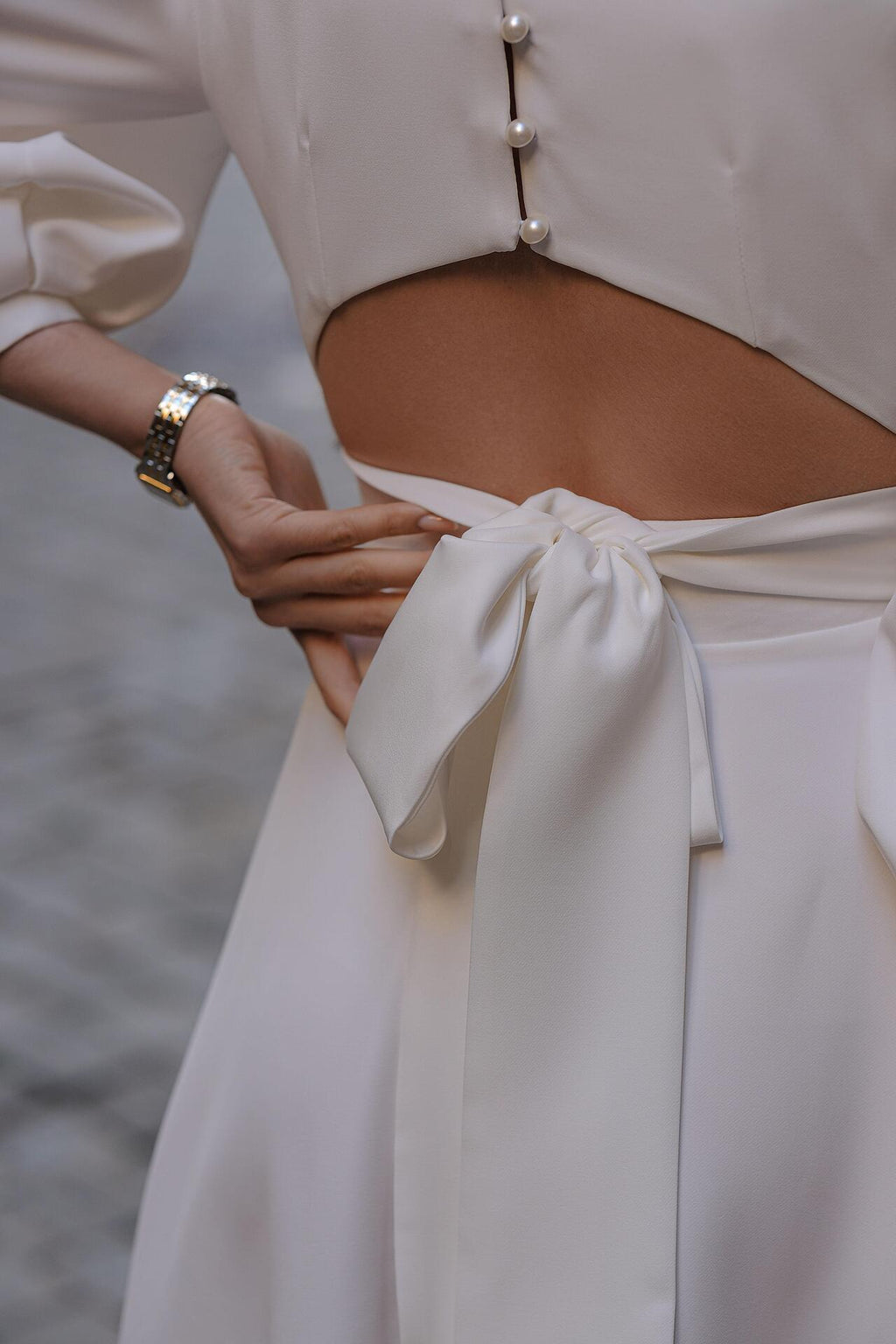 White Melody – Soft Comfort Dress