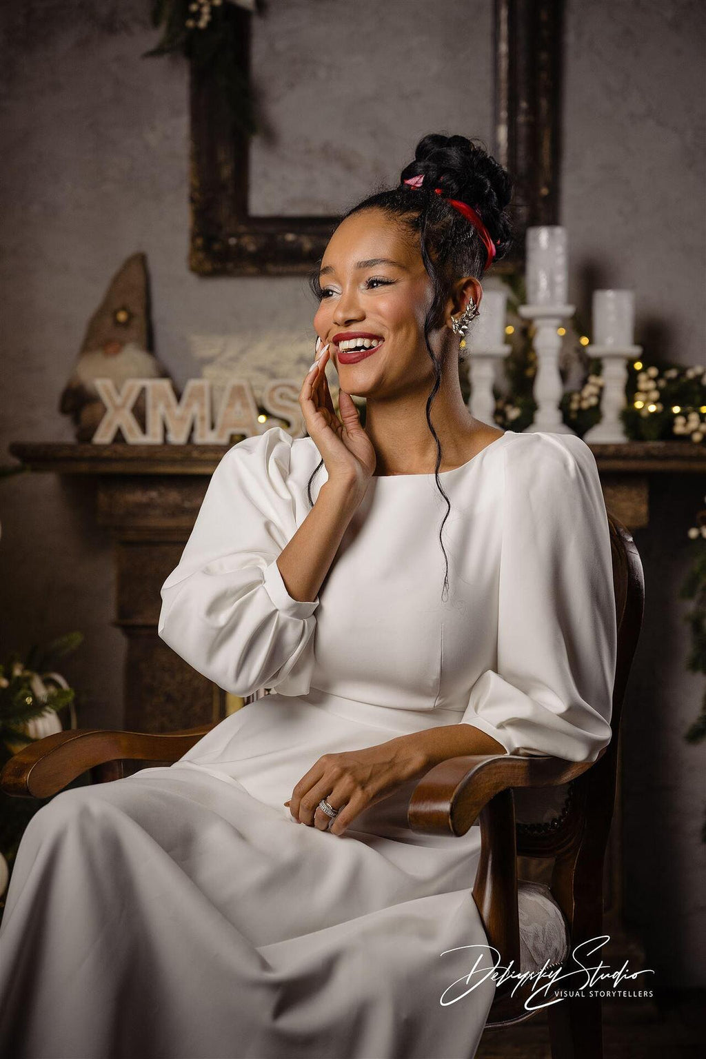 White Melody – Soft Comfort Dress