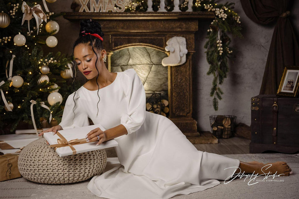White Melody – Soft Comfort Dress