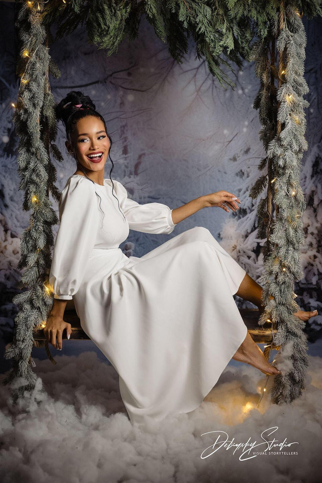 White Melody – Soft Comfort Dress